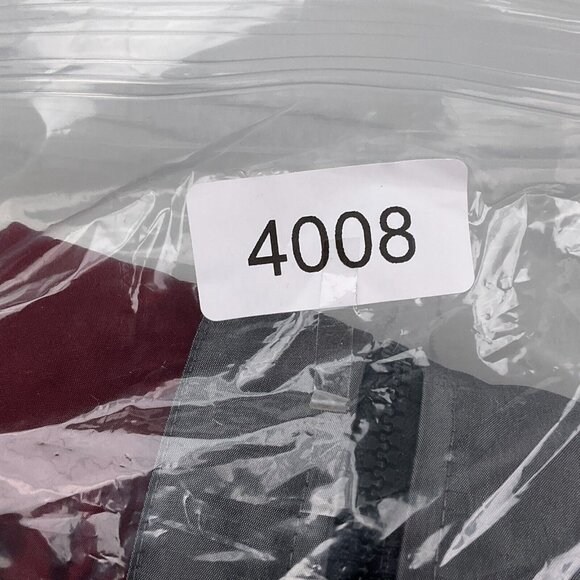 R&Y Sport Jacket Colorblock Mens Medium Red Metal Nylon Windbreaker Softshell - Picture 10 of 10